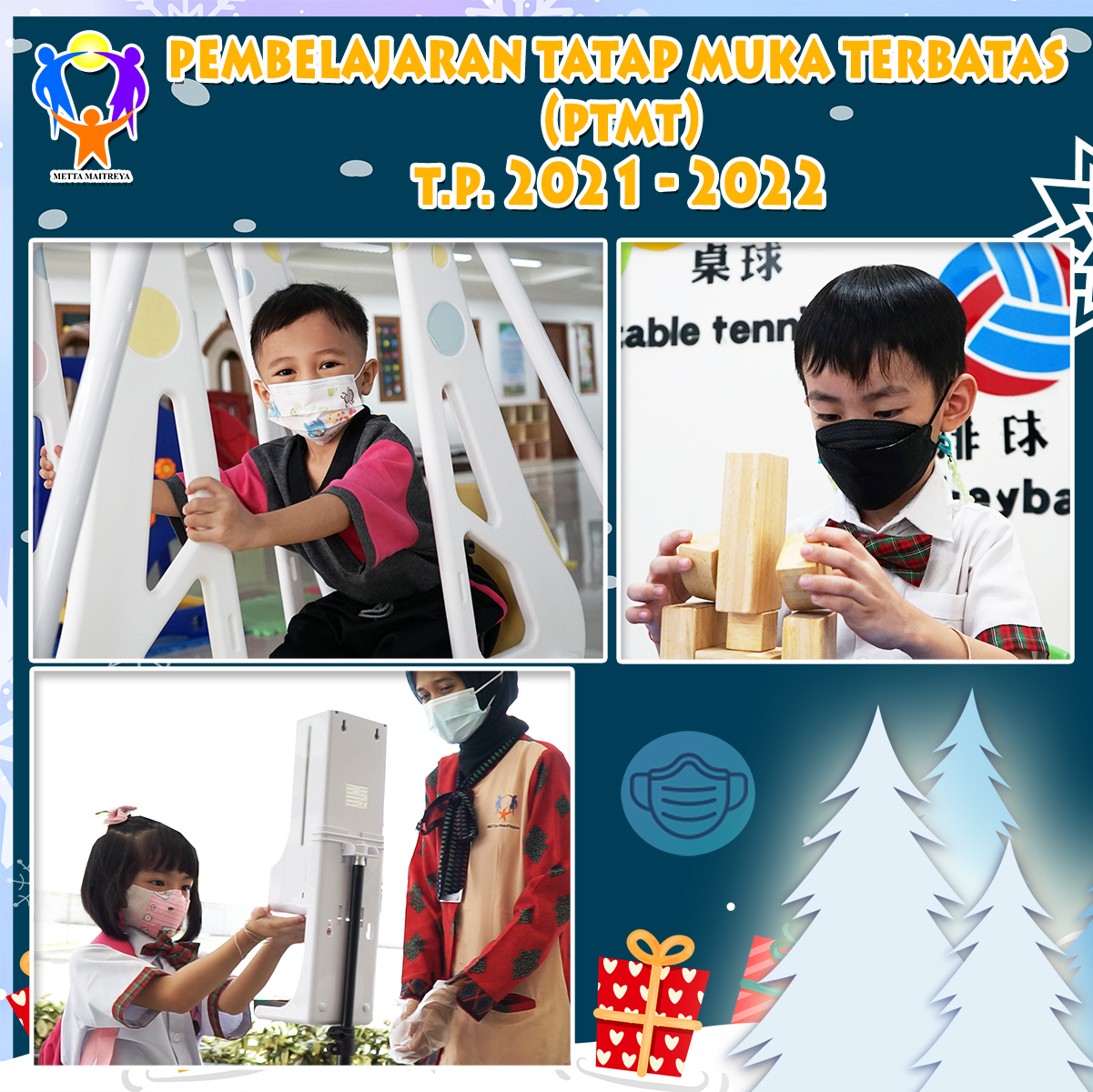 Pembelajaran Tatap Muka Terbatas (PTMT) (Versi 4) | PAUD METTA MAITREYA